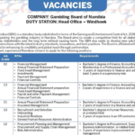 VACANCIES ADVERTISEMENT: Head Office – Windhoek